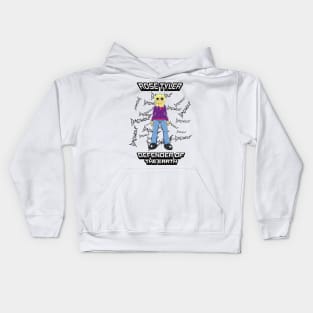 Rose Tyler - Defender of the Earth Kids Hoodie